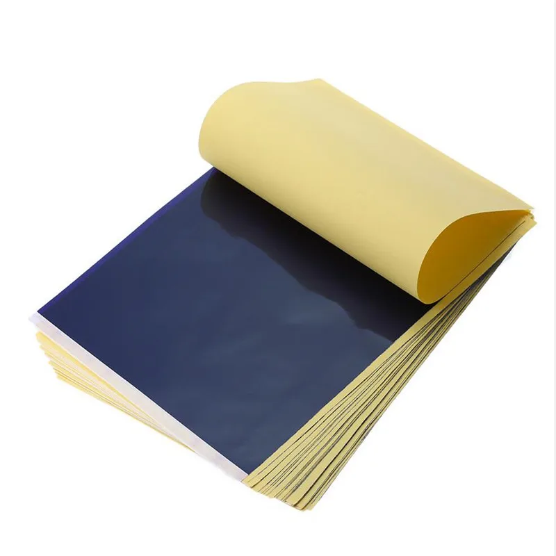 25-Pcs-Lot-4-Couche-de-Carbone-Thermique-Pochoir-De-Tatouage-Transfert-Papier-Copie-Papier-Papier