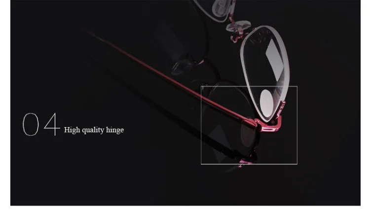 Женские очки для чтения с металлической оправой, женские очки+ 0,5+ 0,75+ 1,0+ 1,5+ 2,0+ 2,5+ 3,0+ 3,5+ 4,0