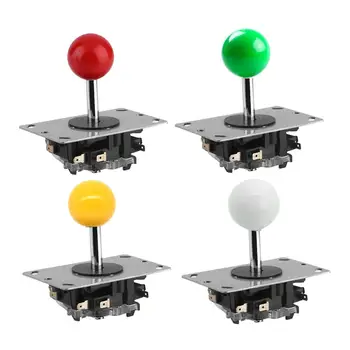 

Classic Arcade Joystick 4/8 way DIY Game Joystick Red Ball Fighting Stick Replacement Parts For Game Arcade