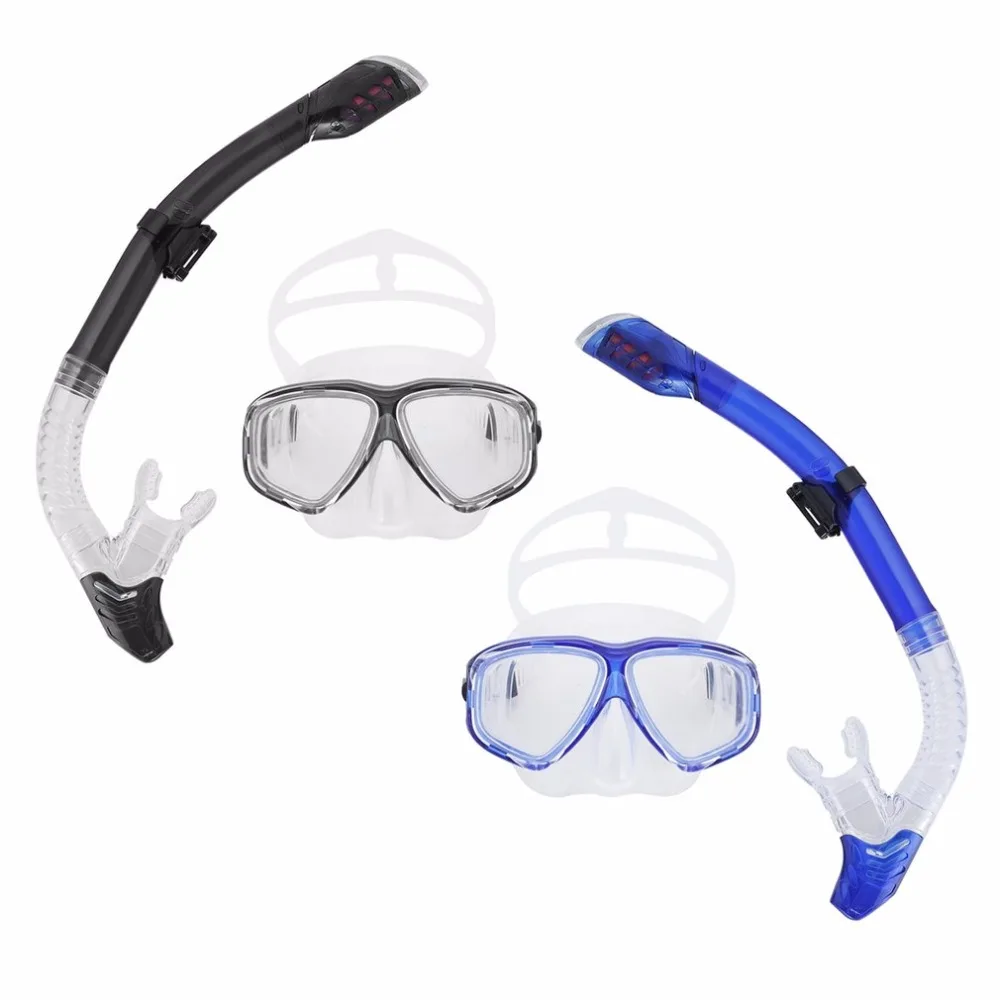 Профессиональные очки для ныряния, маски, полностью сухие силиконовые трубки для подводного плавания, набор для мужчин и женщин, дайвинг, плавание, водные виды спорта, Экипировка для мужчин