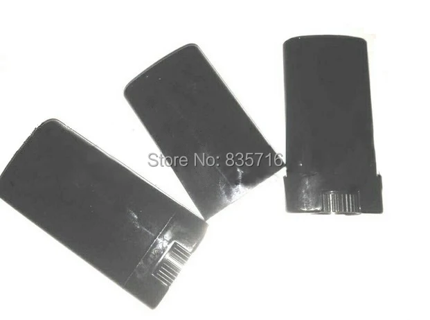 

(50pieces/lot) 15g Black Flat empty lipstick tube DIY lip balm tube with big Volume Deodorant tubes with free shipping BP03