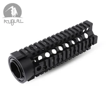 Тактический Airsoft AR-15 M4 Handguard карабин 6,7 дюймов рис Quad Rail 2 шт. Drop-In с креплением для крепления винтовка Принадлежности для охоты