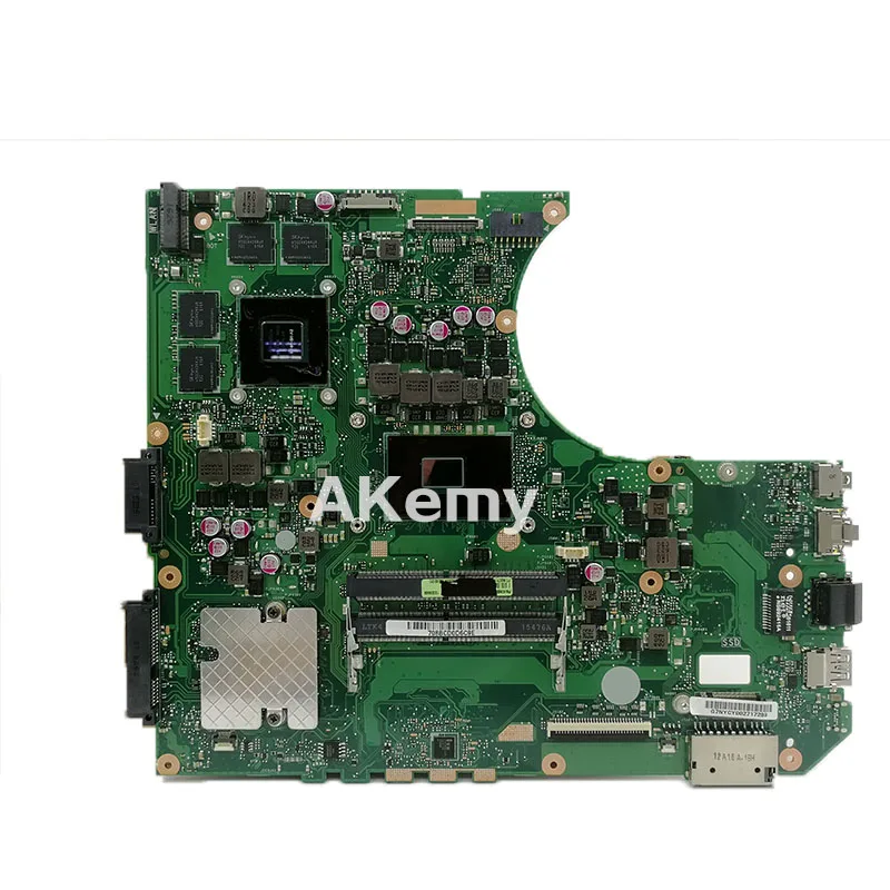  N552VX Motherboard For ASUS N552VW N552VX N552V N552 laptop mainboard I7-6700HQ GTX950M/4GB