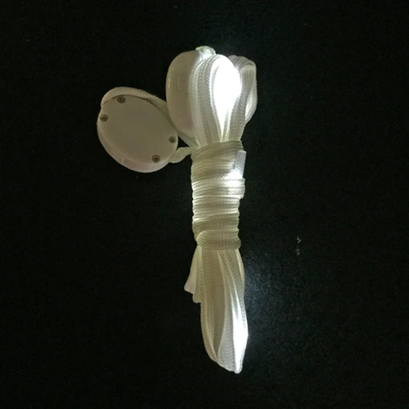 5 пара/лот модный волоконный Блестящий светодиодный шнурок для шнурков светить свечение палка ремень шнурки вечерние украшения