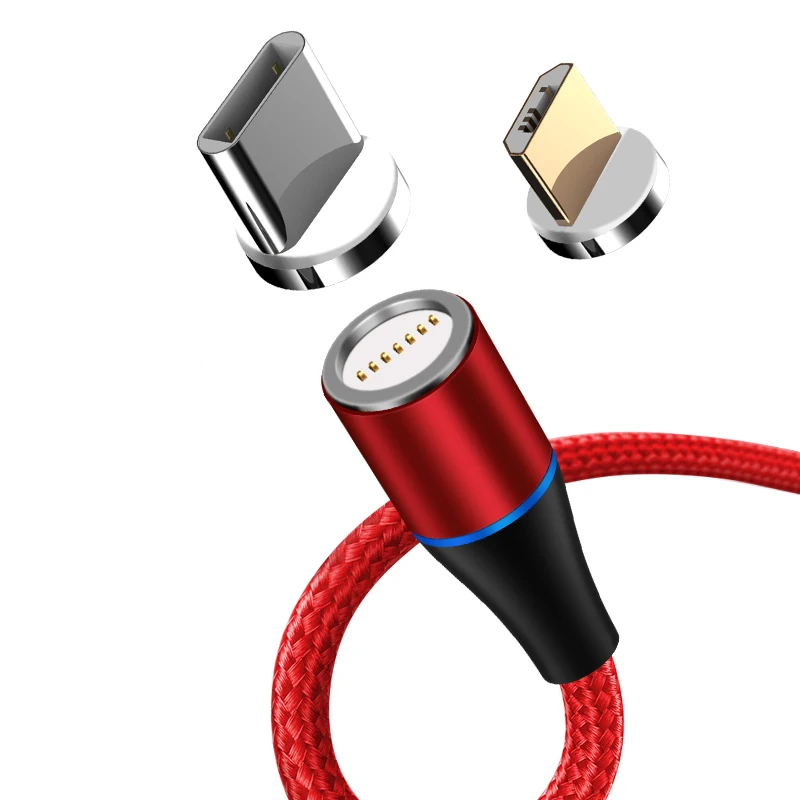 Магнитный USB кабель для Micro USB и type C супер зарядное устройство для huawei 3A Быстрая зарядка магнит зарядное устройство Micro USB usb c шнур для Xiaomi