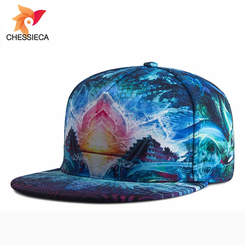 Kopen Chessieca 2018 Hoge Kwaliteit Kleurrijke 3D Hoeden Snapback Mannelijke Botten vrouwen Baseball Caps Rusland Sport Hip Hop Cap Hip hop 3D hoed