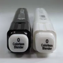 Двойной наконечник бесцветный блендер маркер скетч товары для рукоделия Марка ручка спирт растворимый ручка мультфильм граффити маркеры