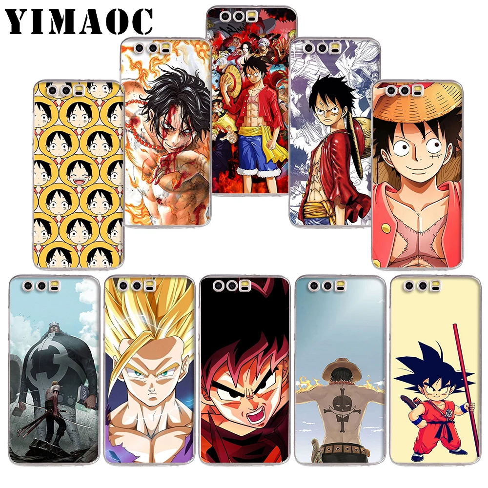 

YIMAOC 200z Japan's Anime One Piece Dragon Ball z Soft TPU Case for Huawei Honor 10 9 lite 7A Pro 7C 7X 8X Nove 3 3i