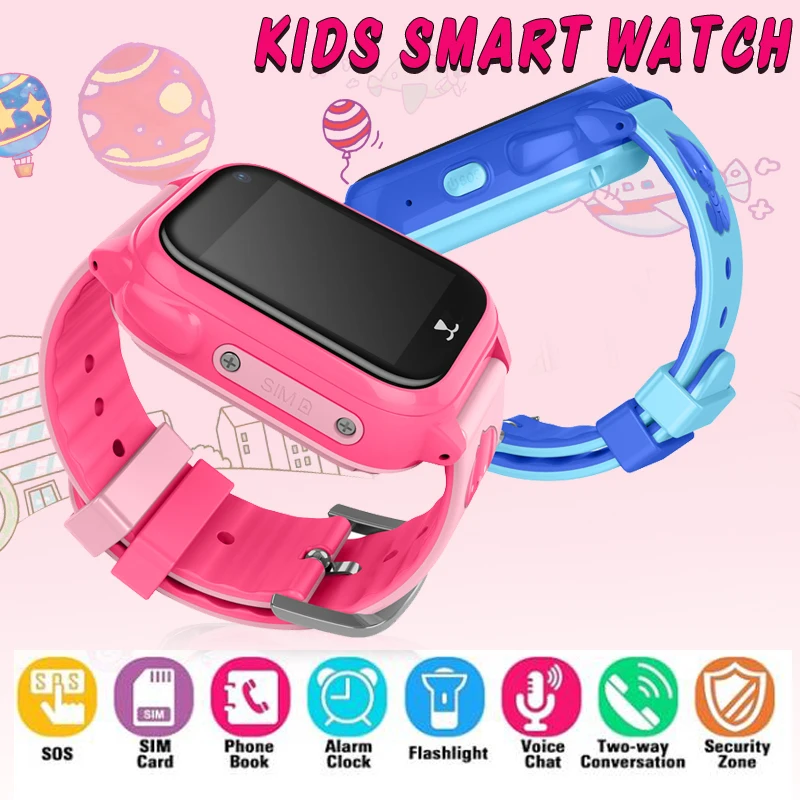 

C2 Smart GPS Child Watch Waterproof IP67 Smartwatch GPS phone 1.44 ' Color Touch Screen SOS Smart Baby GPS Watch VSQ90 Q50 DZ09