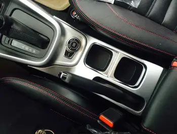 

For SUZUKI Vitara 2016 1PC ABS Chrome Car Gear Shift Knob Sticker Panel Cover Trim Moldings Car Styling Accessories
