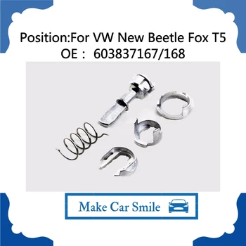 

For VW New Beetle Fox T5 Transporter V Polo 9N Door Lock Cylinder Repair Kit. Long: 38.5mm 2/3 - Doors front left or right