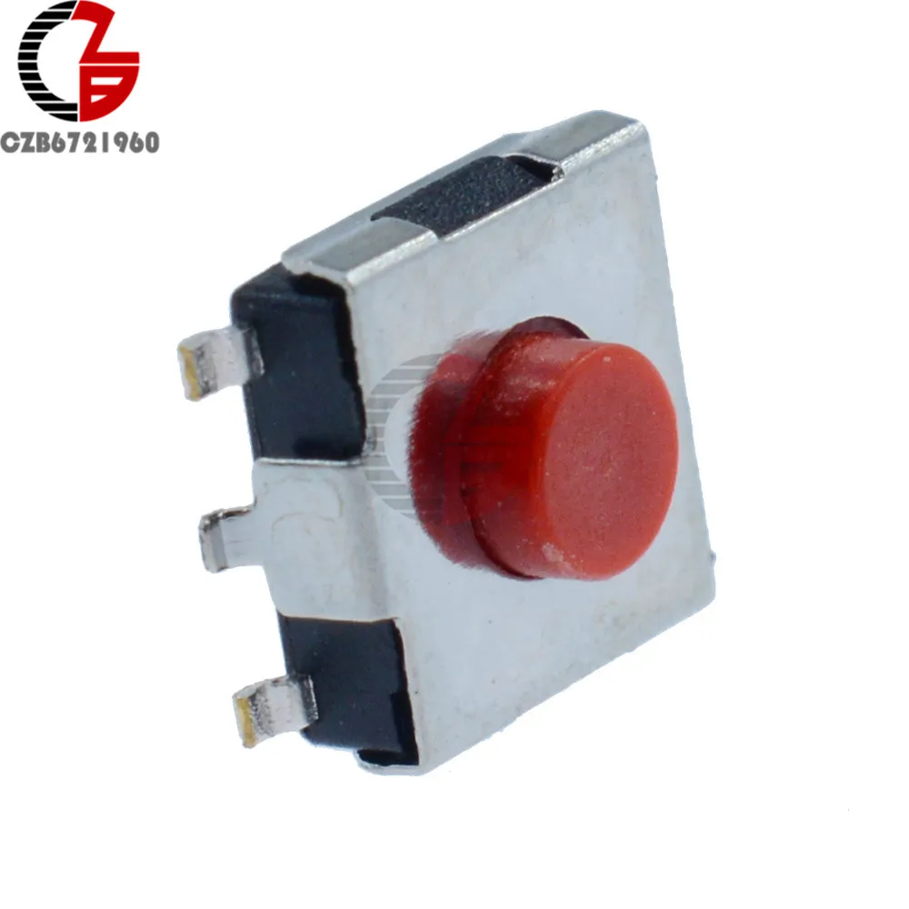 100Pcs 6X6X3.1mm SMD Tactile Push Button Switch Tact Switch