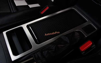 

left hand drive ABS Matt Consolse gear shift box Water Cup Holder Frame Cover Trim For Subaru XV Impreza Hatchback 2012-2015