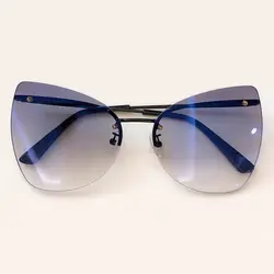 2019 г. Лидер продаж, модные солнцезащитные очки высокое качество дамы кошачий глаз солнцезащитные очки Для женщин Винтаж бренд маленькое