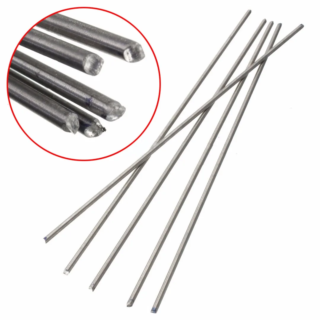 5pcs Round Titanium Ti Bar Grade 5 GR5 Metal Rod Diameter 2mm Length