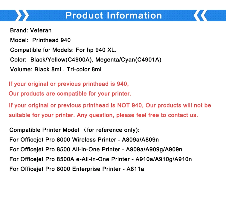 Печатающая головка Veteran совместима с печатающей головкой hp 88 hp88 для Pro K550 K5400 K8600