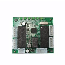 Мини-дизайн ethernet-коммутатор, монтажная плата для модуля ethernet 10/100 Мбит/с, 5 портов, плата PCBA