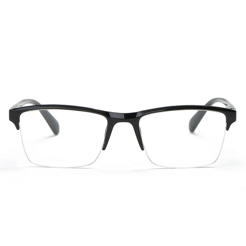 Половина оправы очки для чтения женщин классические считыватели Для женщин Для мужчин очки при дальнозоркости, Пластик рамка+ 0,25+ 0,5+ 0,75+ 1,0+ 1,25+ 1,5