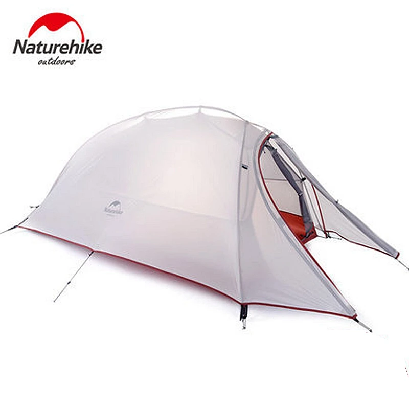 NatureHike 1 человек палатка двухслойная палатка водонепроницаемые купольные палатки Кемпинг 4 сезона палатки NH15T001-T с 1 человек напольный коврик