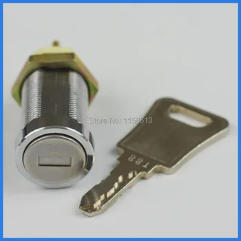 

10 pieces 32mm waterproof dustproof keyed alike electric key switch lock slot machine lock