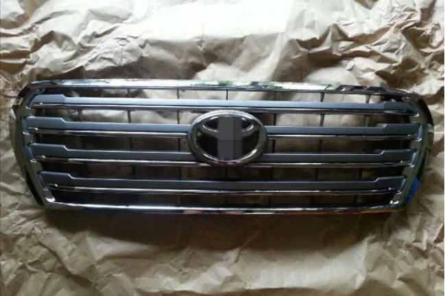 Хром передний центральный решетка гриль планки для Toyota Land Cruiser LC200 FJ200 08-13