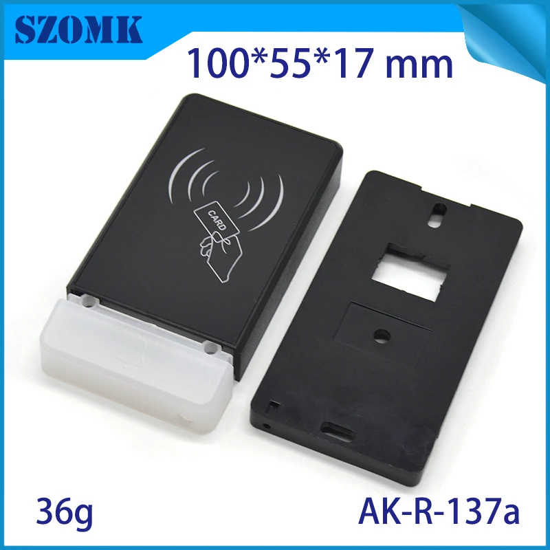 szomk plastic enclosure for electronics plastic case plastic box for electronics project RFID sensor junction box plastic housing access control system door entrance IC card reader control box (7)