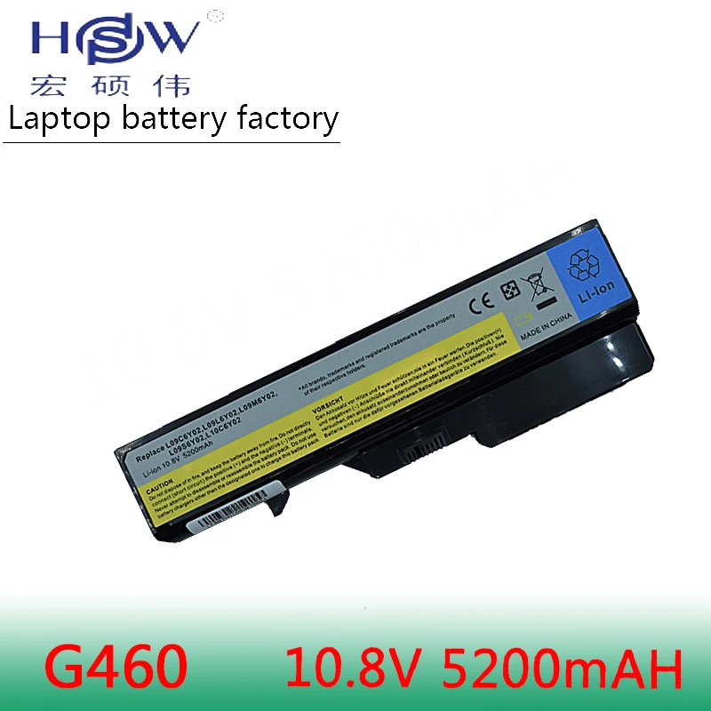 

HSW Laptop Battery For LENOVO IdeaPad G460 G465 G470 G475 G560 G565 G570 G575 G770 Z460 V370 V470 L09M6Y02 L10M6F21 L09S6Y02