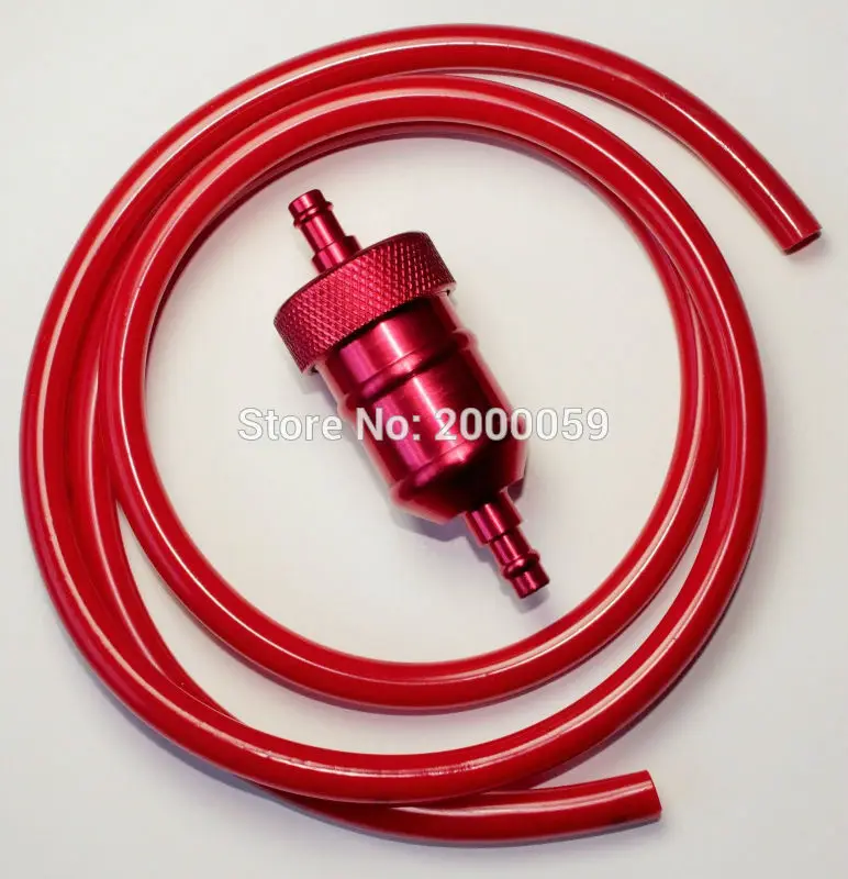 Aluminum Fuel Filter And Fuel Line For Motorcycle Dirt Bike Go Kart ATV