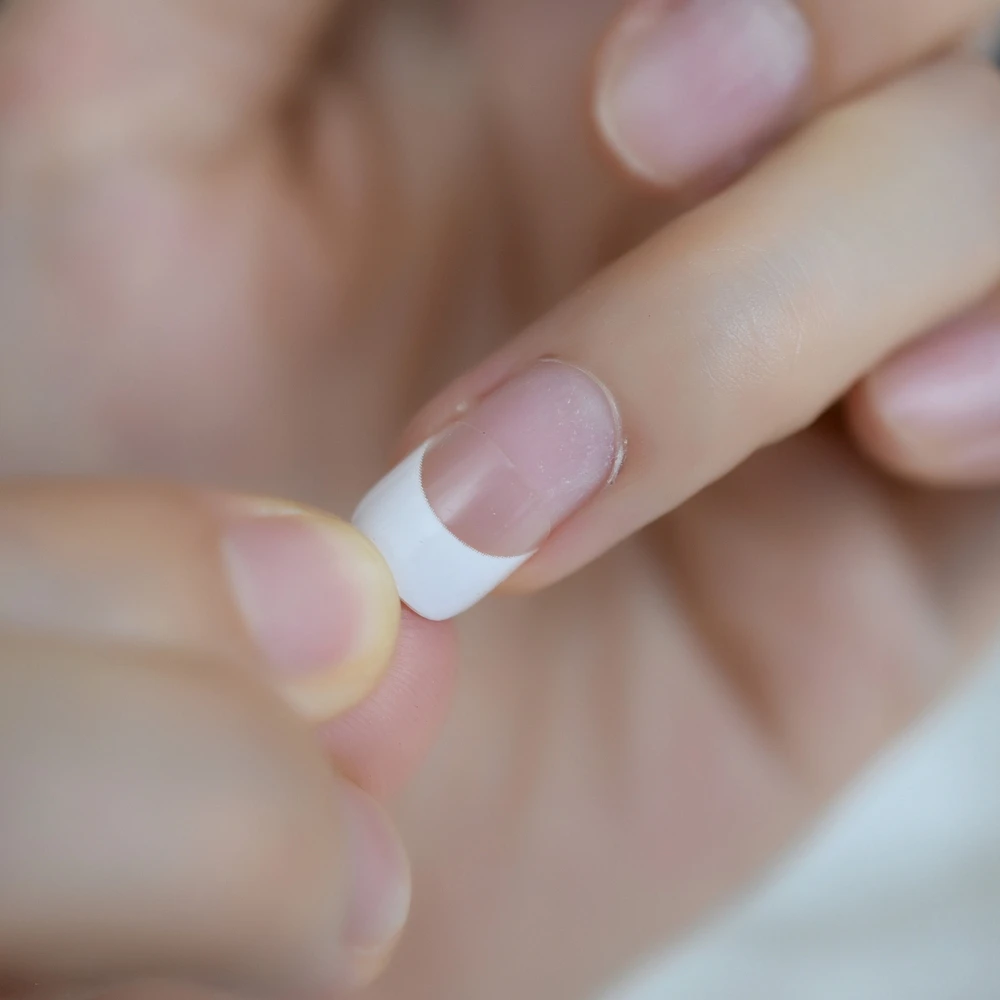 Dicas de Unhas Transparente por Atacado Extensões de Unhas Kits Branco Claro Francês Manicure Metade Faça Você Mesmo Fornecedor 100 50 4 100 50 kits branco claro francês manicure