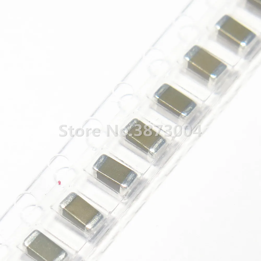 100 шт 1206 1.5NF 50V COG/NPO 5% SMD толстая пленка чип многослойный керамический