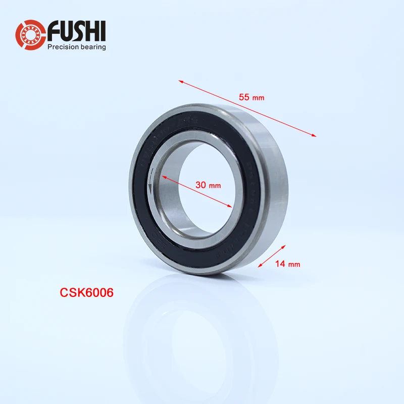 

CSK6006 One Way Bearing Clutches 30*55*14mm ( 1 PC) Without Keyway CKK6006 CSK6006 FreeWheel Clutch Bearings CSK106