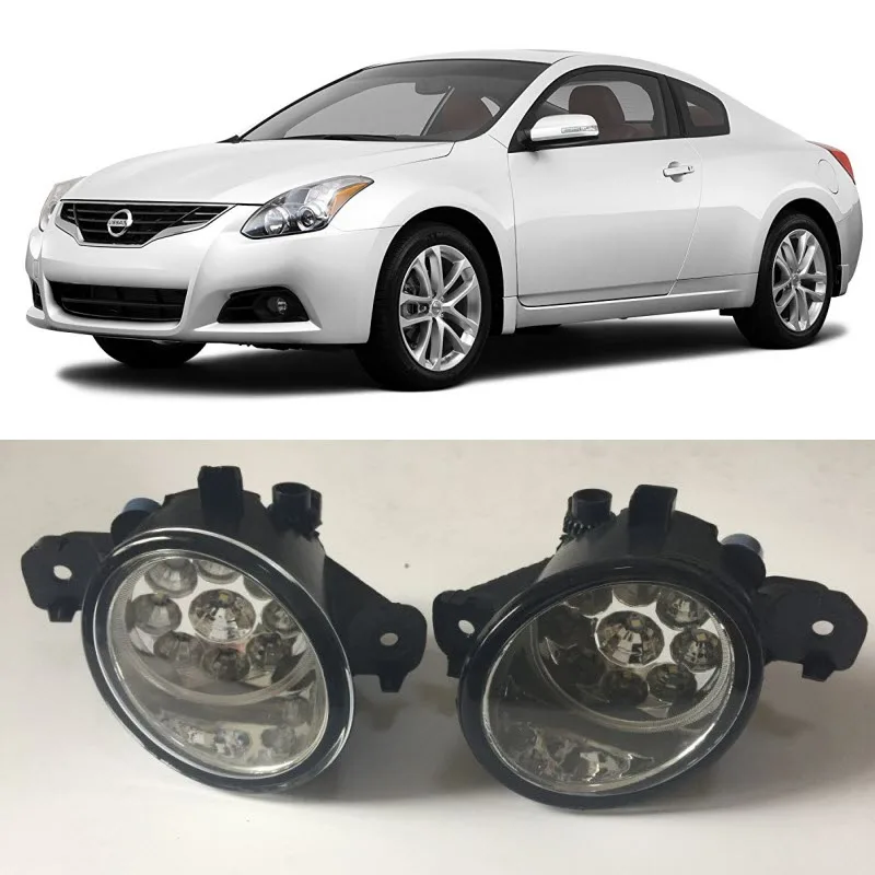 Автостайлинг для Nissan Altima Coupe 2008-2013 9 штук Светодиодный Противотуманные фары H11 H8 12