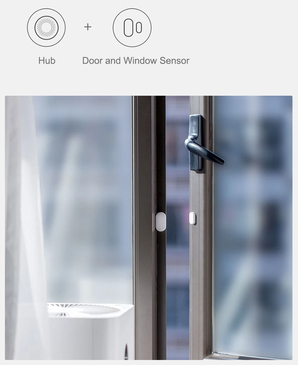 Xiaomi Aqara датчик окна двери Zigbee умный дом Комплект умный пульт дистанционного управления Zigbee беспроводное соединение работает с Mijia Aqara концентратор