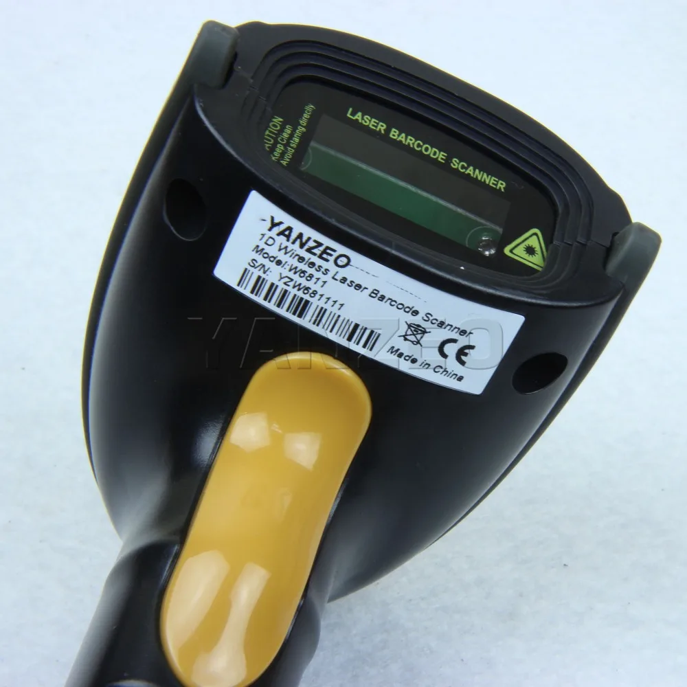 Считыватель штрих кодов Yanzeo W6811 беспроводной 2 4G Портативный USB 1D лазерный