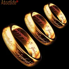 Gold Color font b Women b font Men Stainless Steel the One Lord of the Power
