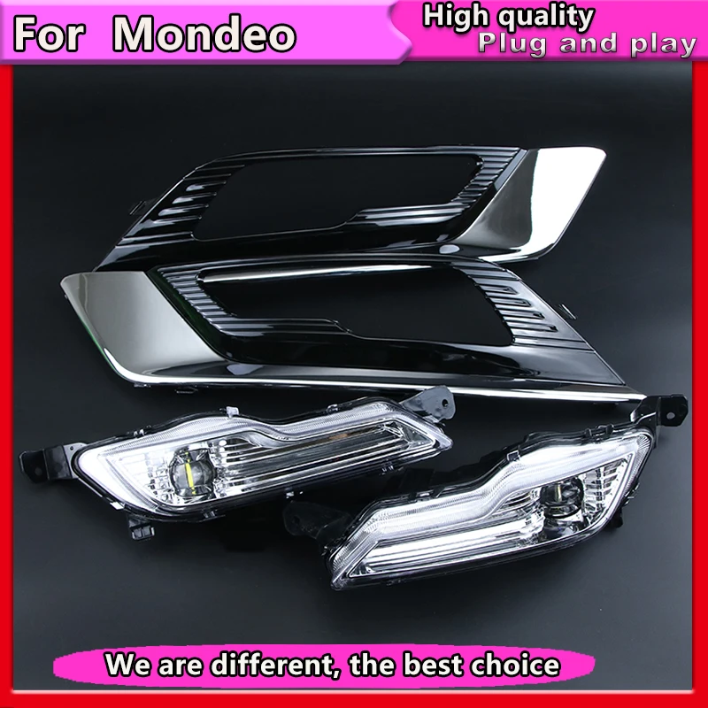 Car Styling LED Fog Lamp Assembly for Ford fusion Mondeo 2017 LED Fog