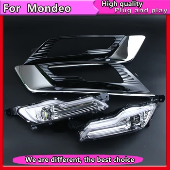 

Car Styling LED Fog Lamp Assembly for Ford fusion Mondeo 2017 LED Fog Light High brightness fog lamp Auto Fog Lamp Assembly