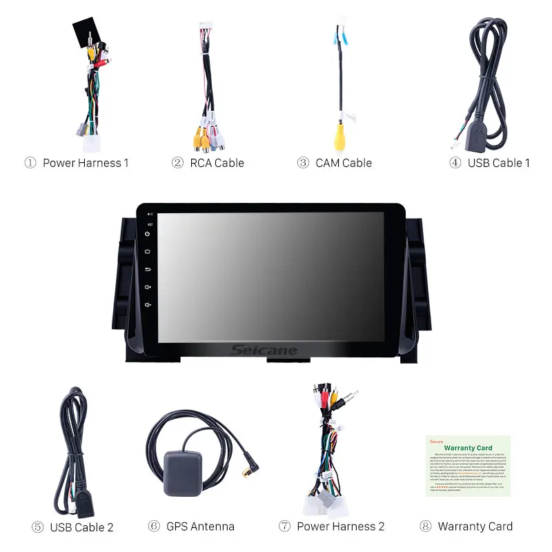 Seicane Android 8,1 2DIN 9 дюймов автомобильное головное устройство радио аудио gps мультимедийный плеер для Nissan Micra поддержка DVR SWC Bluetooth