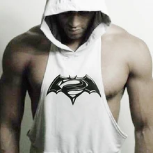 Одежда для спортзала мужская майка для бодибилдинга фитнес мужские Майки Спортивная безрукавка жилет мужские толстовки брендовая одежда