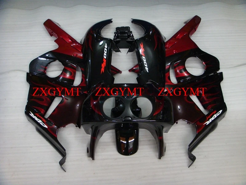 

Fairings for for Honda CBR400RR 1990 - 1999 MC29 Fairing Kits CBR 400 RR 96 97 Red Flame Fairing Kits CBR400RR 98 99