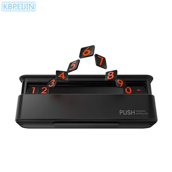 

Upscale Drawer style Car Temporary Parking Card Aromatherapy 2 and 1 for Renault clio megane 2 3 captur logan kadjar accessories