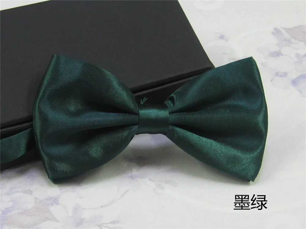 dark green Мужские галстуки, модные, смокинги, классические, смешанные, одноцветные, Бабочка, галстук-бабочка для свадьбы, вечеринки, галстук-бабочка, галстуки для мужчин, Gravata LD8006 - Цвет: dark green
