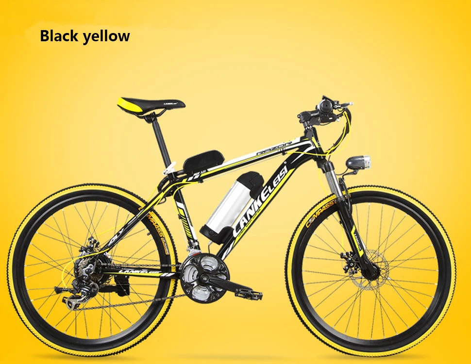 Best Lankeleisi MX3.8 Mans 21 Speeds Electric Bicycle 240Watt 48V Disc Brakes 18