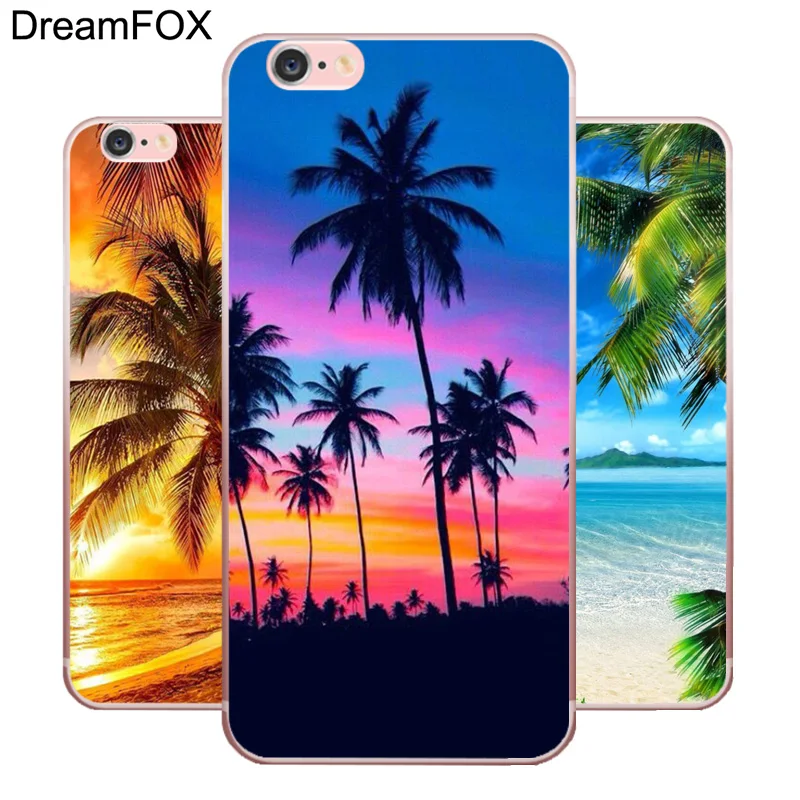 M143 Summer Beach Tree Soft TPU Silicone Case Cover For Apple iPhone 11 Pro X XR XS Max 8 7 6 6S Plus 5 5S SE 5C 4 4S |