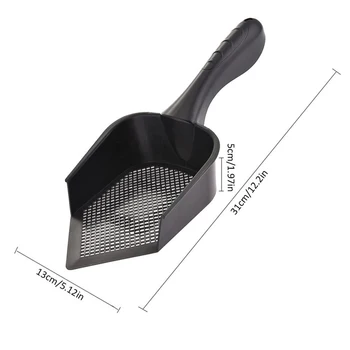 

Pet Cats Cleaning Tool Scoop Pet Supplies Dog Puppy Cat Kitten Litter cleaning Scoop Poop Shovel Waste Tray BDF99