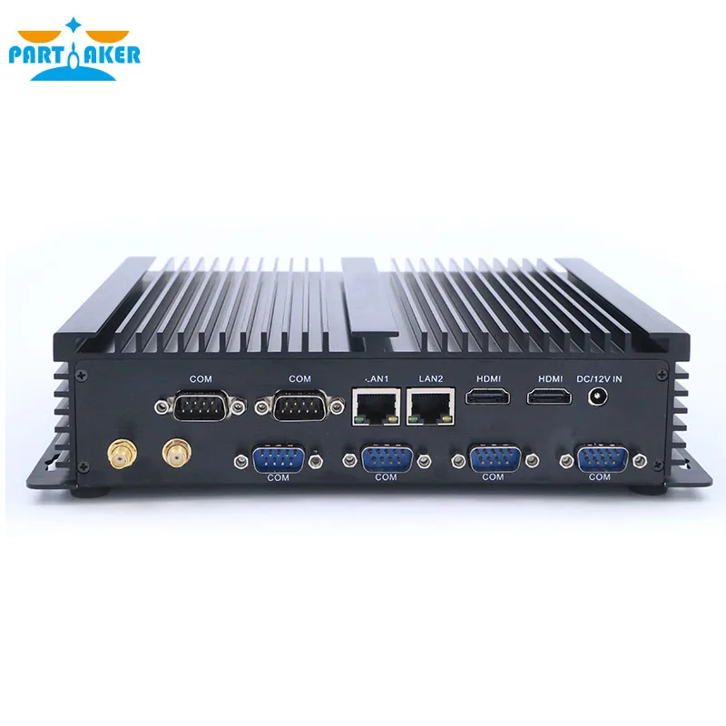  Fanless Barebone Mini PC Core i7 5500U i5 4200U i3 5005U Windows 10 Rugged ITX Case Industrial Comp