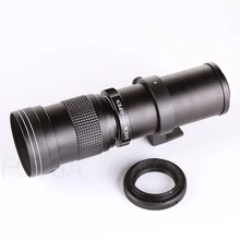 420-800mm f8.3-16 Super teleobiektyw T mocowanie do canon eos eosr eosm nikon n1 z7 sony a7r3 olympus fujifilm fuji pentax camera