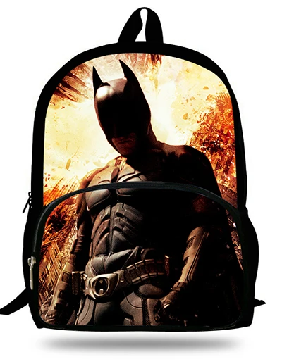 16-дюймовый рюкзак Mochila Infantil Menino Hero Batman детские школьные сумки От 7 до 13 лет для