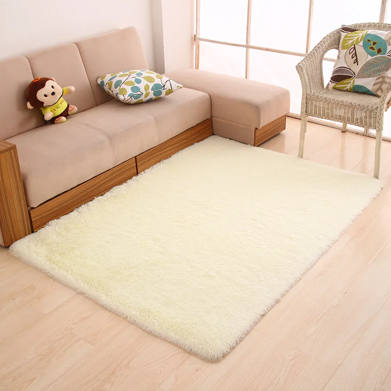 Zeegle современные Area Ковры для Спальня Нескользящие кафе Коврики утепленные большие напольные ковры для Гостиная прикроватной тумбочке лохматый Ковры