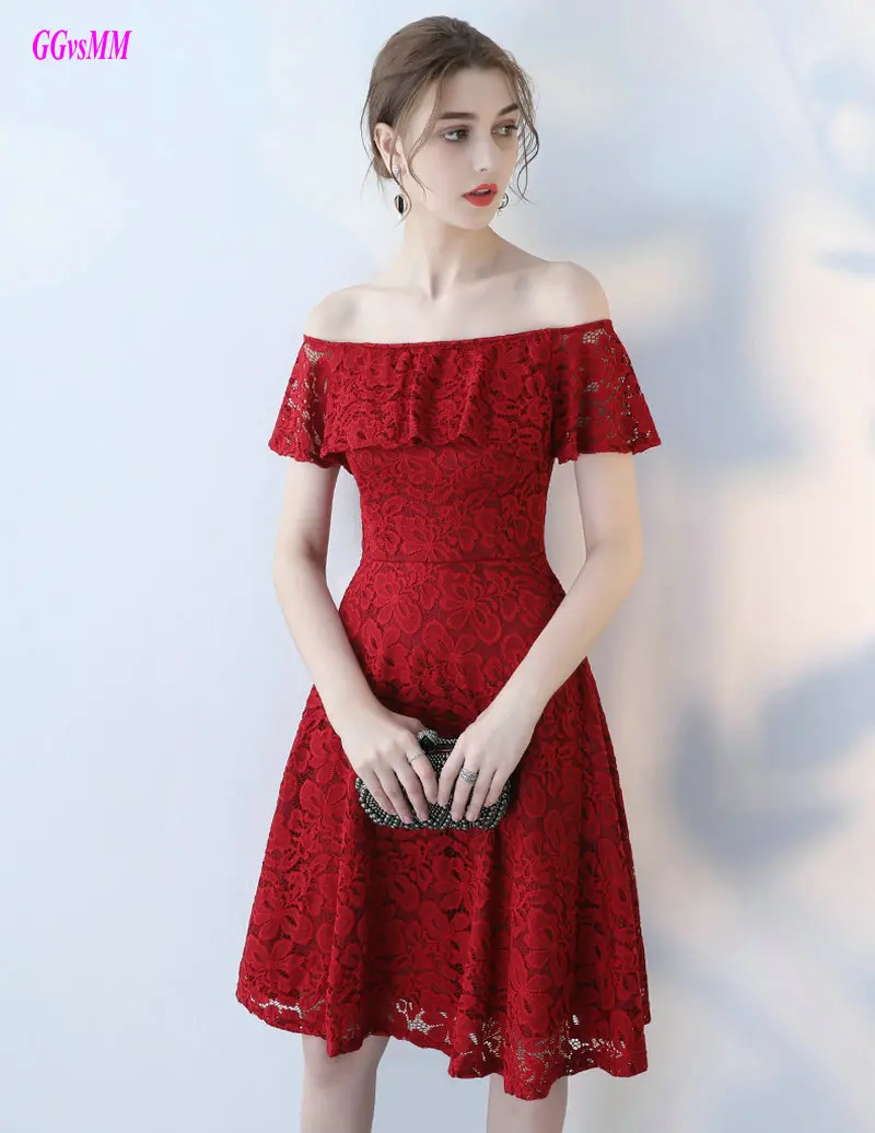 Casual Burgundy Dresses